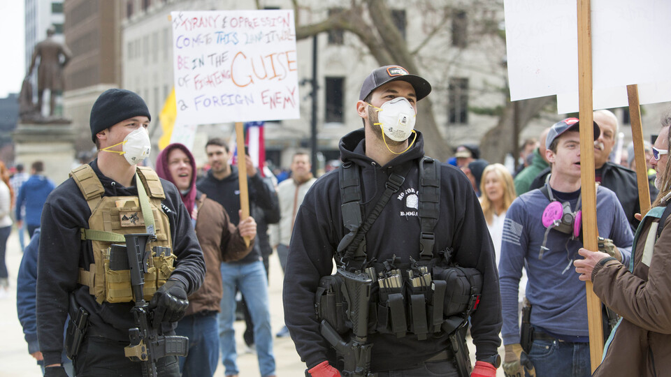 ABD'de "önlemleri kaldırın" eylemi!