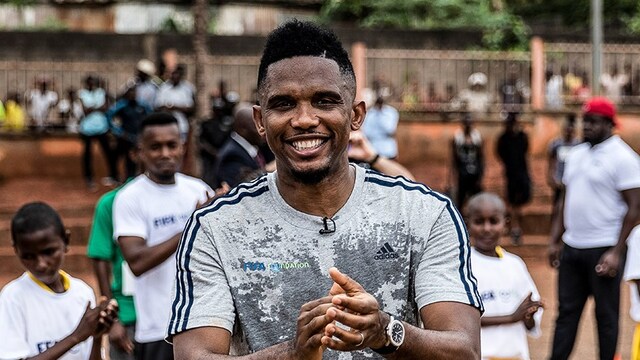 Eto'o'dan 100 bin kişilik yardım