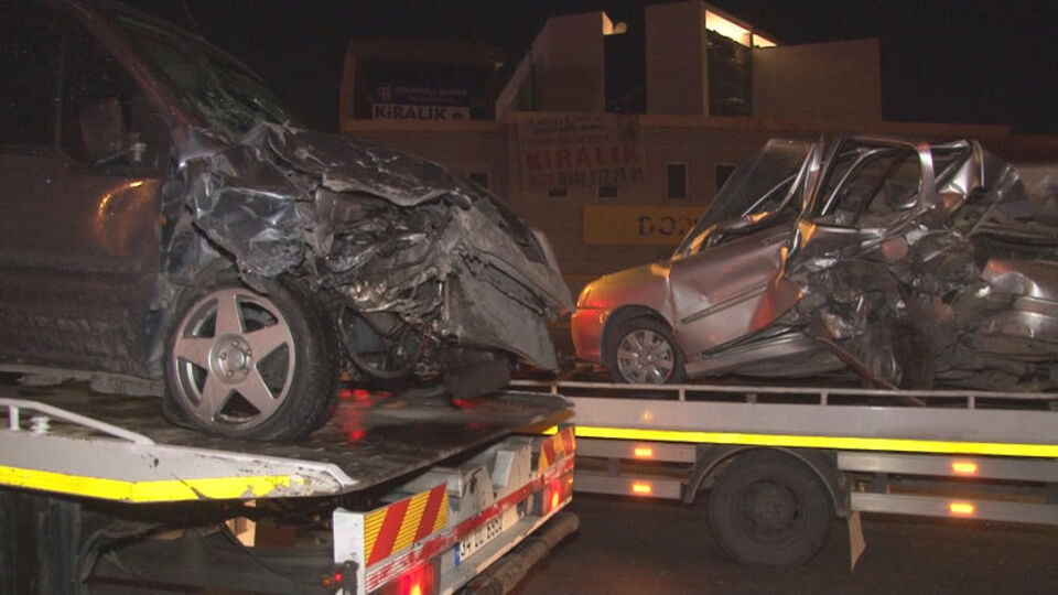 Pendik'te trafik kazası: 5 yaralı