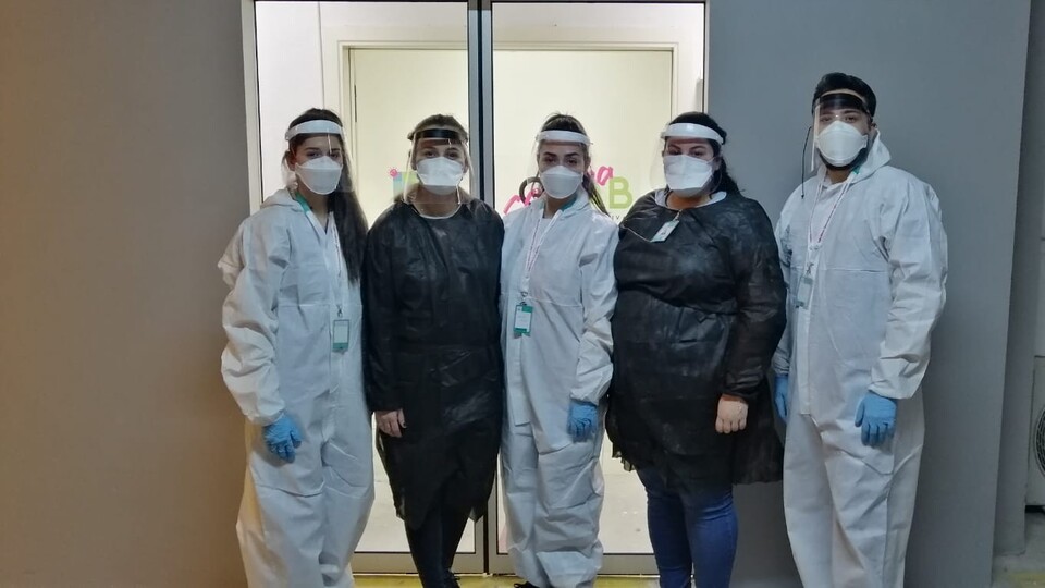 Koronavirüs tanı merkezinin gönüllü savaşçıları ilk kez konuştu