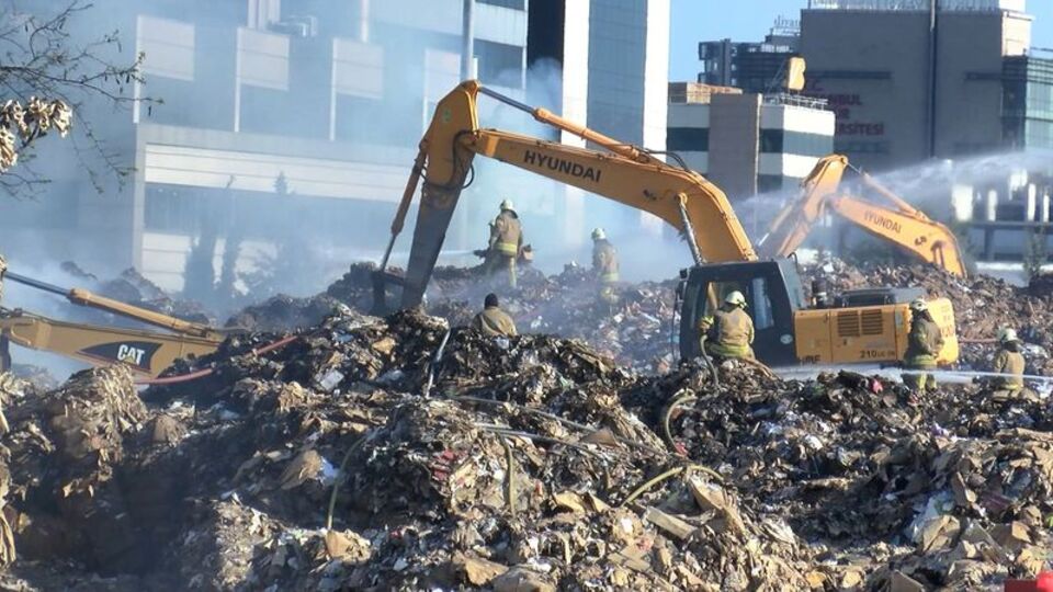 24 saat sonra tamamen söndürüldü