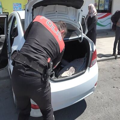 Öyle bir yerde yakalandı ki...