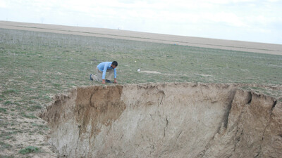 Bir anda meydana geldi! Akılalmaz görüntü!