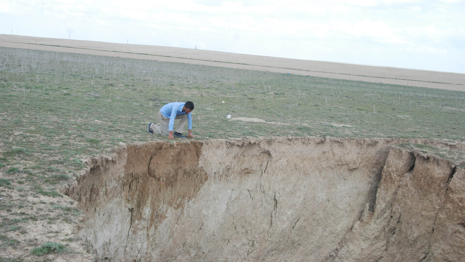 Bir anda meydana geldi! Akılalmaz görüntü!