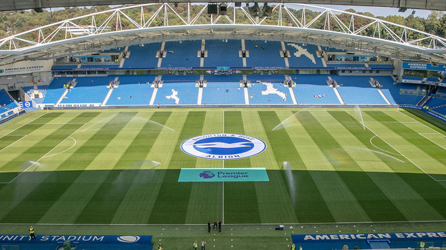 Brighton'ın stadı, test merkezi oldu