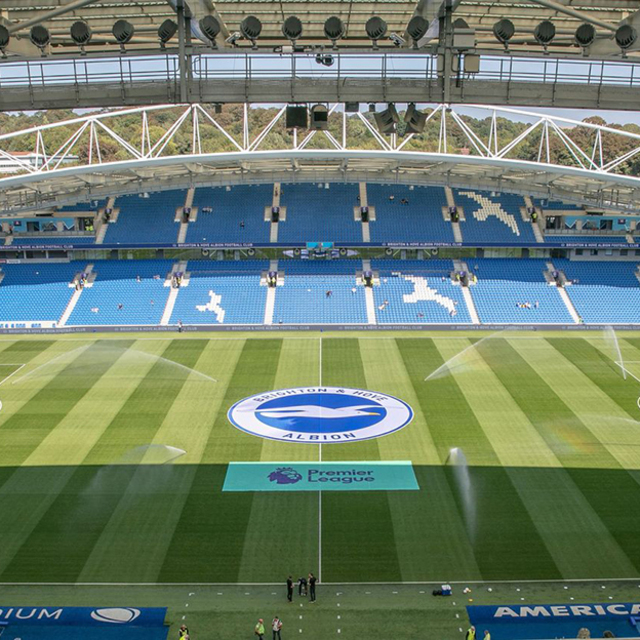 Brighton'ın stadı, test merkezi oldu