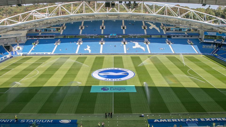 Brighton'ın stadı, test merkezi oldu