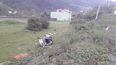 Samsun'da korkunç kaza: 1 ölü!