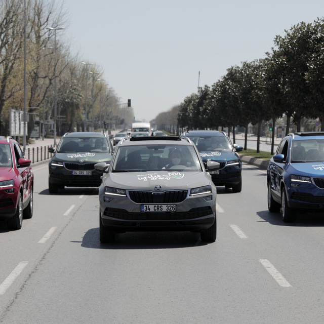 Koronavirüs salgınına karşı filo kurdu