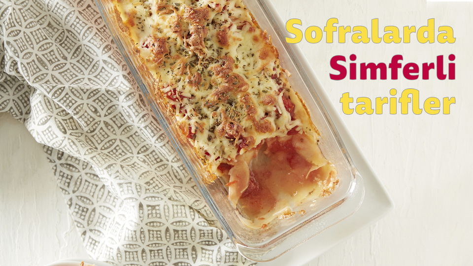 Fırında Domatesli Patates Yemeği