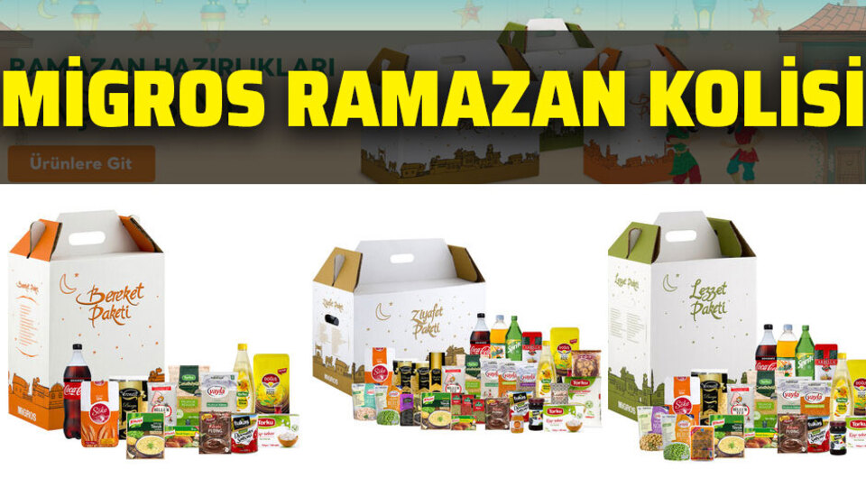 Migros Ramazan kolisi ne kadar?