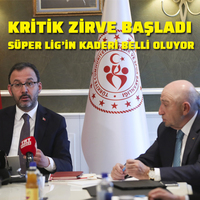 Süper Lig için kritik zirve başladı