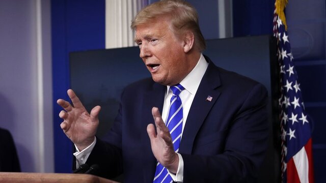 Trump'tan koronavirüs ile mücadele için ek bütçe