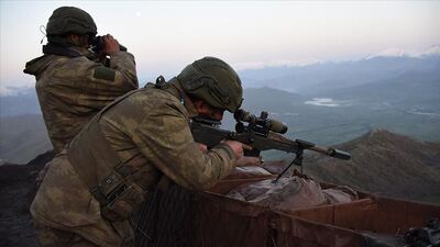 12 terörist etkisiz hale getirildi