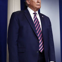 Trump'tan pozitif vaka açıklaması