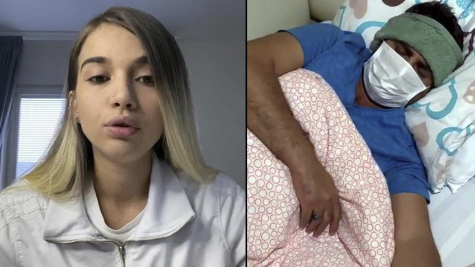 İsveç'teki hastanın kızlarından "teşekkür" mesajı