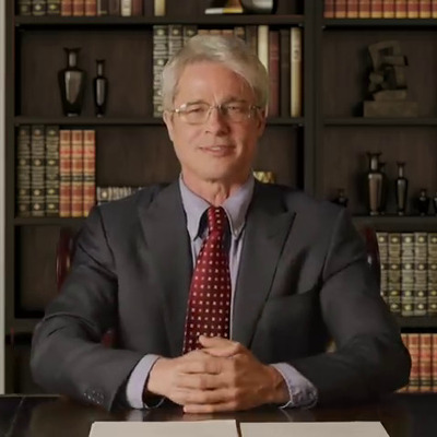 Brad Pitt'ten Fauci taklidi! Trump'a böyle cevap verdi