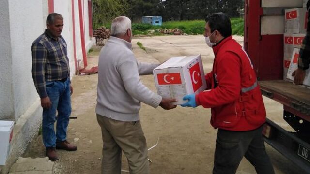Barış Pınarı Harekatı bölgesine ramazan yardımı