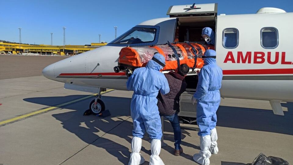 İsveç'teki Türk hasta Ankara'da