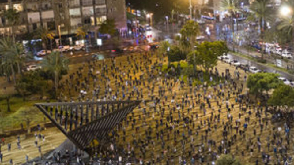 İsrail'de Netanyahu karşıtı gösteri