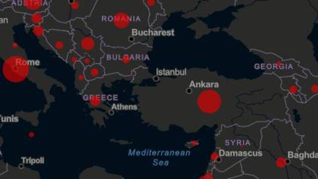 Corona virüs haritasında son durum