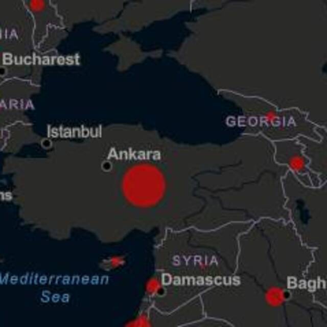 Corona virüs haritasında son durum