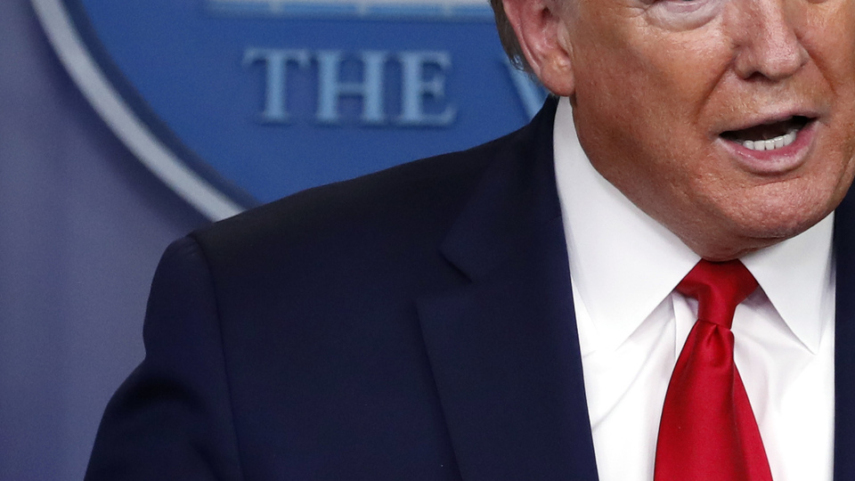 Trump'ın basın toplantısının iptali gündem oldu!