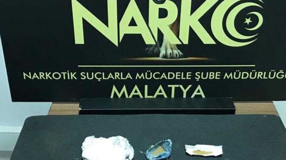 Malatya'da uyuşturucu operasyonu!