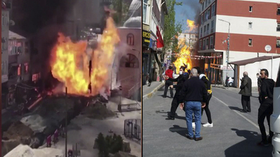 Beylikdüzü'nde doğalgaz borusunda patlama