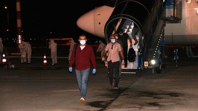 Nijer ve Mali'den getirilen vatandaşlara Erzurum'da karantina