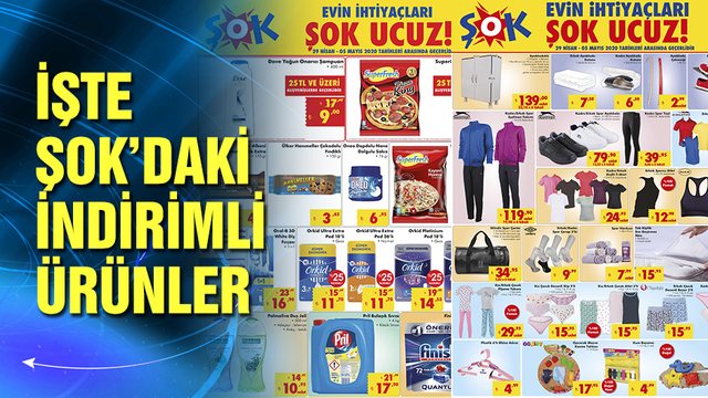 ŞOK katalogda indirimli ne var?