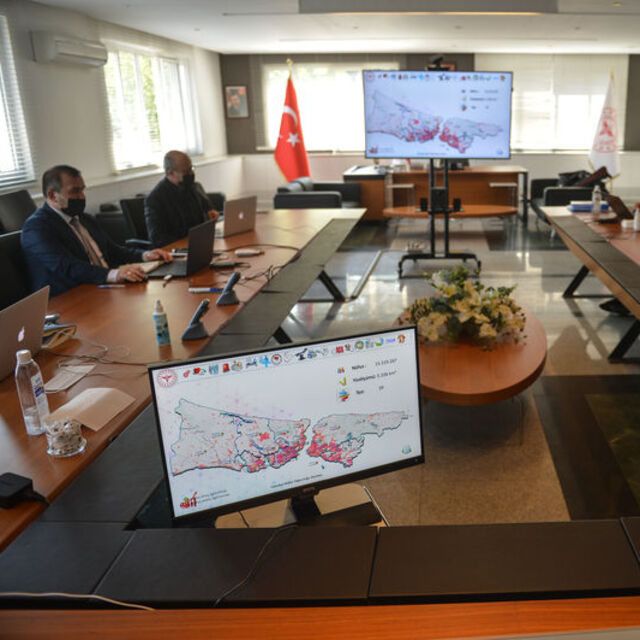 Kovid salgını İstanbul'da bu merkezden yönetiliyor!