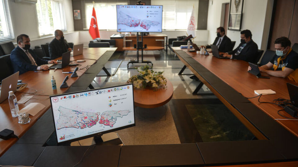 Kovid salgını İstanbul'da bu merkezden yönetiliyor!