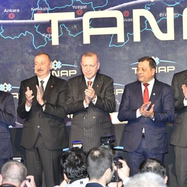 Cumhurbaşkanı TANAP projesini kaleme aldı