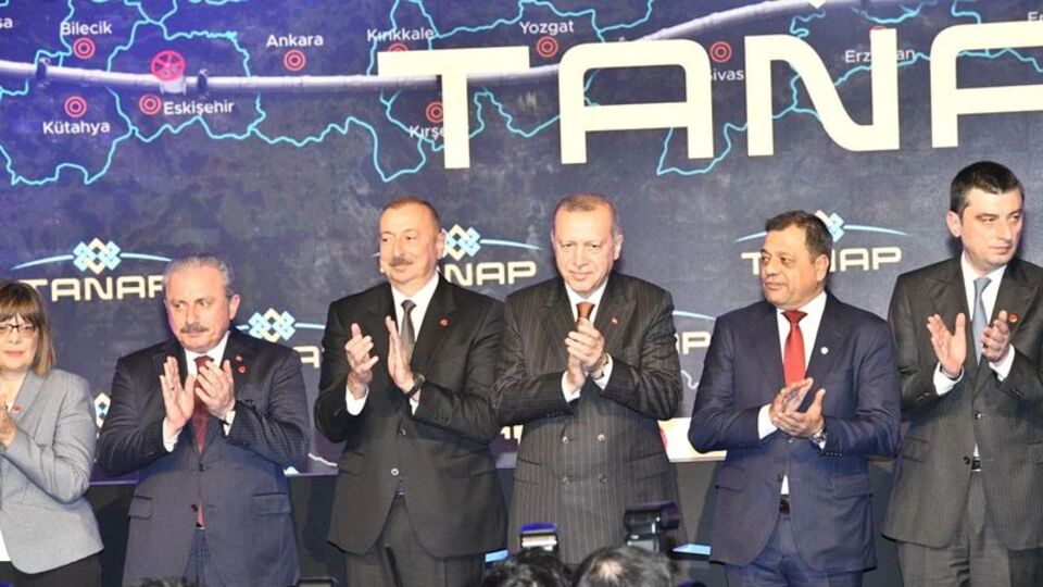 Cumhurbaşkanı TANAP projesini kaleme aldı