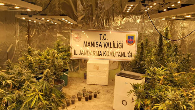 Manisa'da uyuşturucu operasyonu