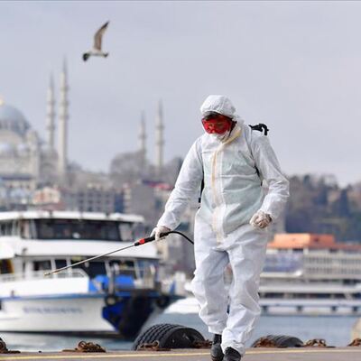 İşte kare kare koronavirüsle mücadele