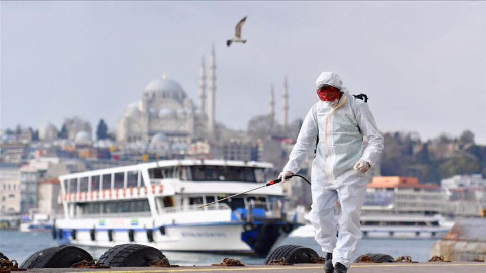 İşte kare kare koronavirüsle mücadele