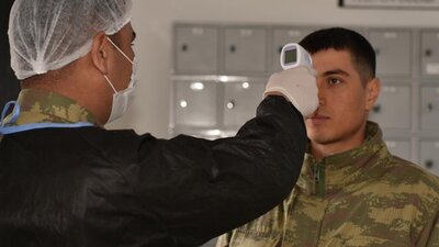 Askeri birliklerde Kovid 19 tedbirleri