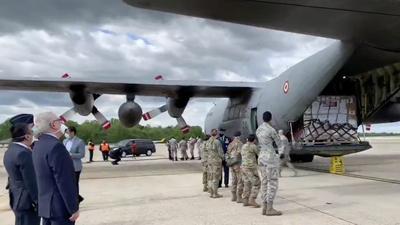 Türkiye'nin ABD'ye ikinci tıbbi yardımı ulaştı!