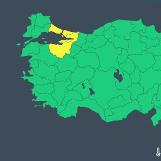 Meteoroloji'den Bursa'ya 'sarı' uyarı