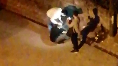 Pes dedirten görüntü! Tedbirleri böyle çiğnediler!