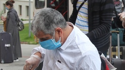 Suudi Arabistan'daki 170 Türk vatandaşı Malatya'ya getirildi