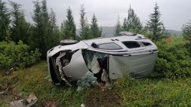 Manisa'da feci kaza! 1 ölü, 2 yaralı