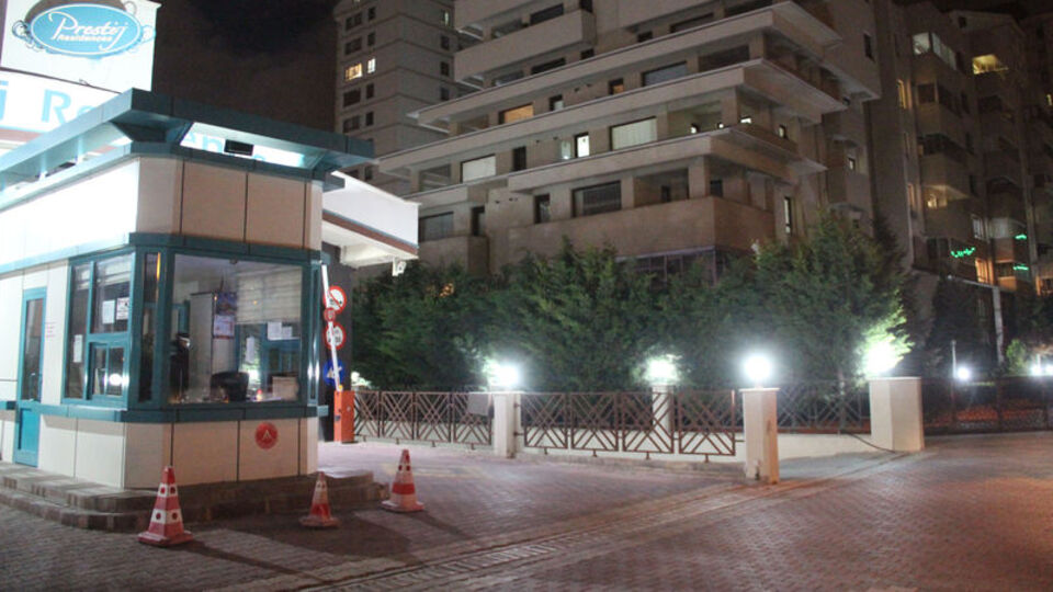 Konya'da bir apartman karantinaya alındı