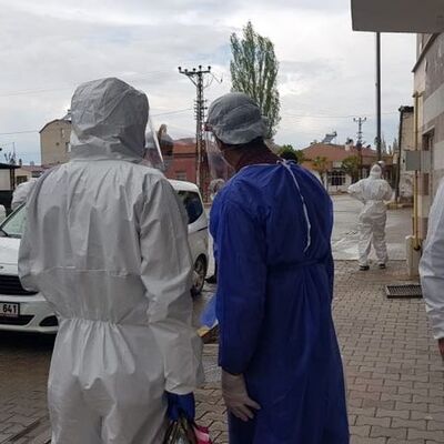 'Korona' söylentisi kasabayı vurdu!