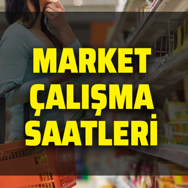 Marketler kaça kadar açık?