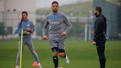 Trabzonspor gruplar halinde çalıştı