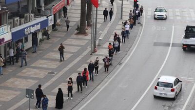 Kuyruğun sonu görünmedi