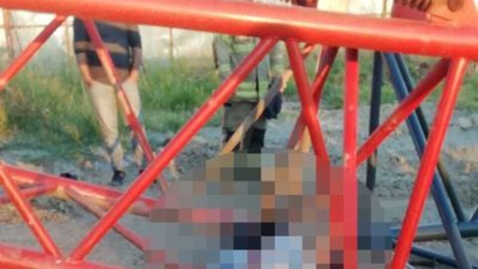 Devrilen vincin altında kalan işçi öldü